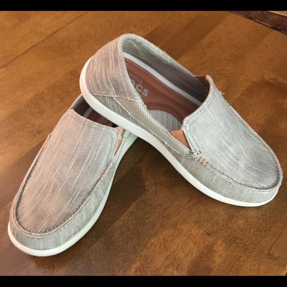 Crocs Santa Cruz 2 Luxe Men's Loafers, Size 8